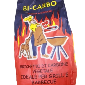SACCO 3 KG BRICCHETTE CARBONE BICARBO